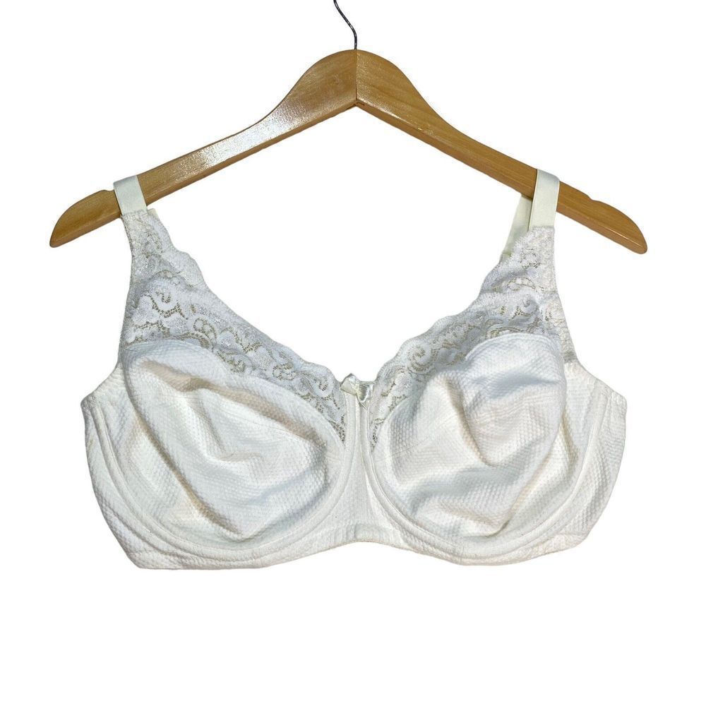 Vintage Exquisite‎ form bra Cotton Blend 8520 38DD Lace